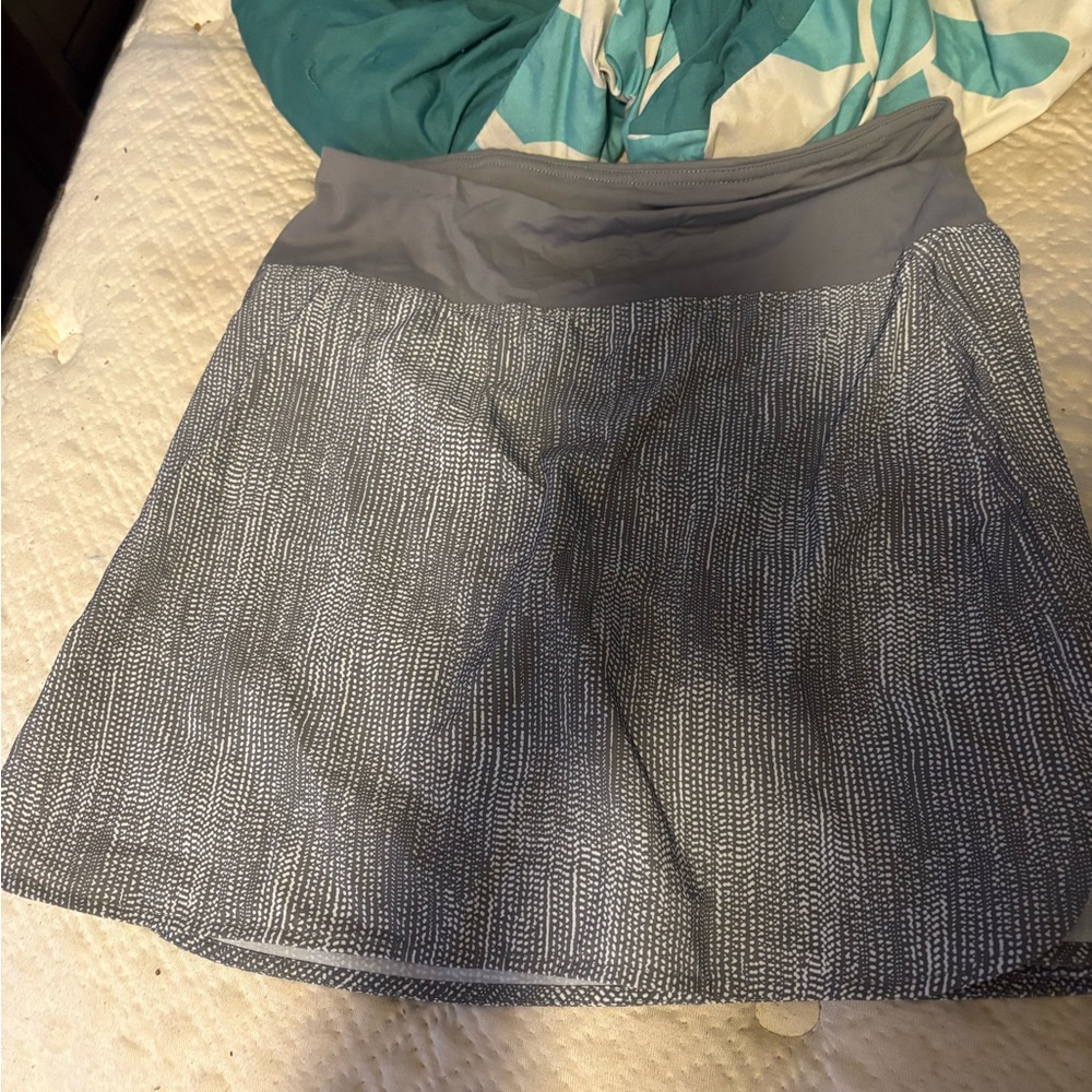 Tuff Athletics Gray A-Line Skirt